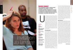 Article Elodie Chanut presse